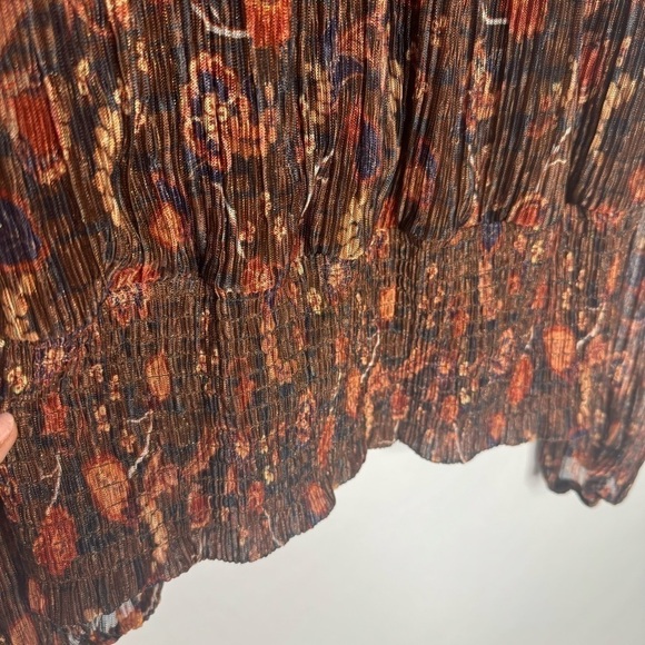 NWT Joie Long Sleeve Mock Neck Blouse - Picture 3 of 5